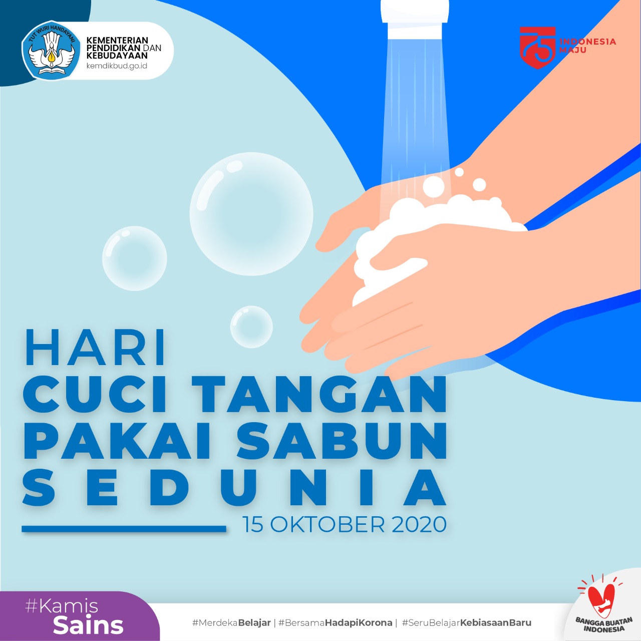 Hari Cuci Tangan Pakai Sabun Sedunia